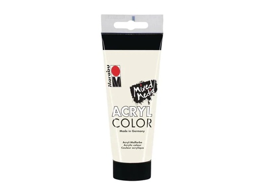 [90141302 998301] Marabu Acrylfarbe Acryl Color 100 ml, Weiss