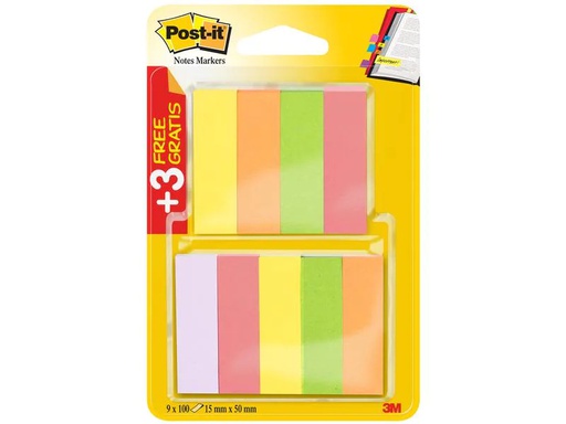 [90141496 1101152] Post-it Page Marker Post-it Index 9 Stück