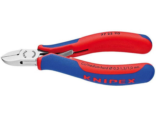 [90141512 518888] Knipex Elektronik-Seitenschneider 115 mm/1.0mm
