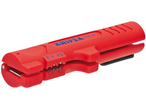 [90141553 916928] Knipex Abmantelungszange 125 mm für Flach- &amp; Rundkabel