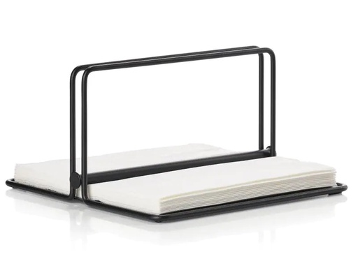 [90141593 920696] Zone Denmark Serviettenhalter Singles 22.5 cm x 11.3 cm, Schwarz
