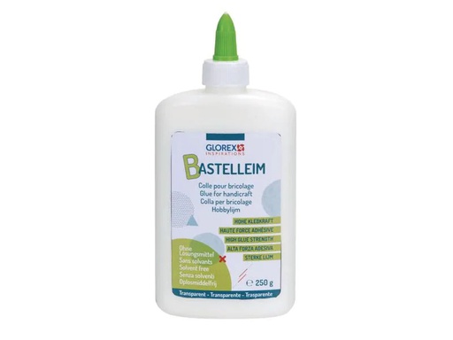 [90141597 823986] Glorex Bastelkleber Slime 250 g, Weiss