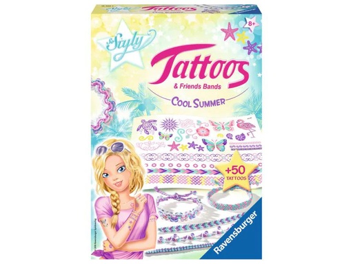 [90141808 420528] Ravensburger Bastelset Tattoos FB-Cool Summer