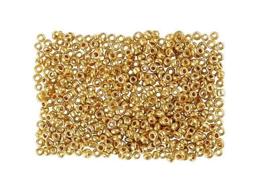 [90141845 836410] Creativ Company Rocailles-Perlen 15/0 Gold