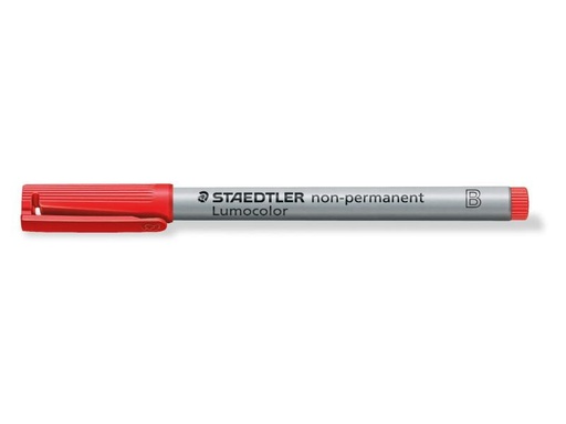 [90141979 914806] Staedtler Folienstift Lumocolor 312 Rot, wasserlöslich