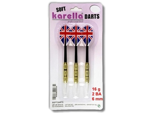 [90141982 1043138] Karella Dartpfeile Softdart Blister-Set