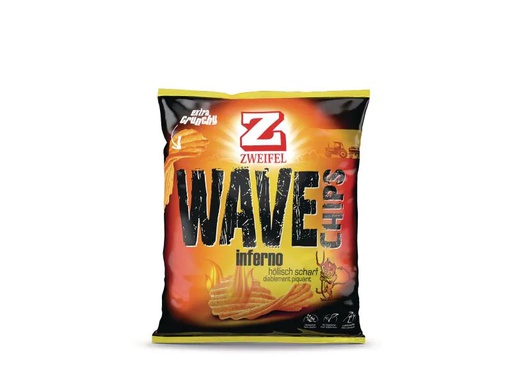 [90141999 723651] Zweifel Chips Wave Inferno 120 g