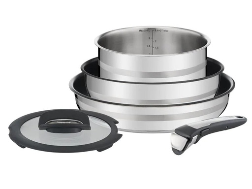 [90142018 1081042] Tefal Kochgeschirr-Set Jamie Oliver Ingenio 5-teilig