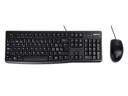 [90142122 136955] Logitech Tastatur-Maus-Set MK120