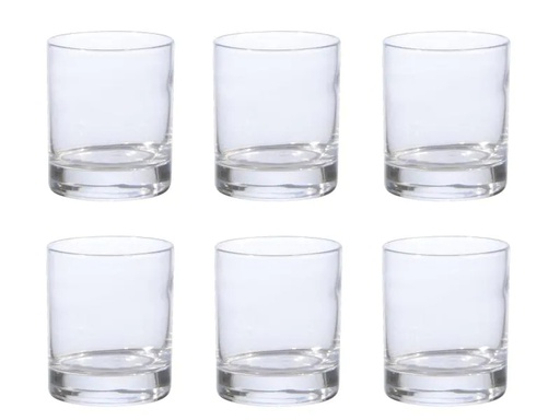 [90142244 988995] Arcoroc Trinkglas Islande 300 ml, 6 Stück, Transparent
