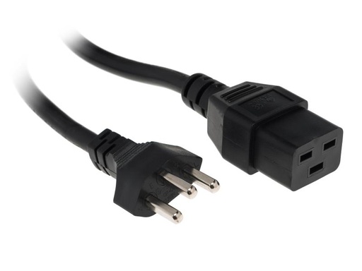 [90142279 715889] Diggelmann Netzkabel 1.75 m C19-T23