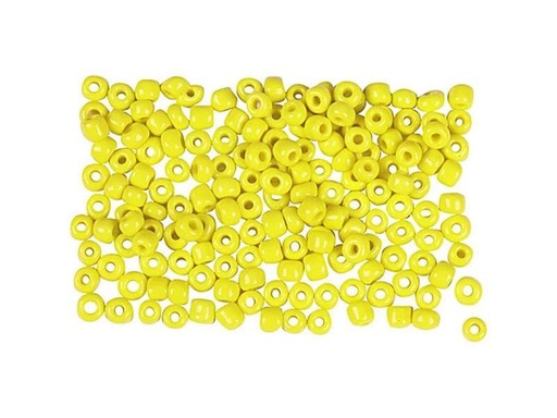 [90014209 836591] Creativ Company Rocailles-Perlen 8/0 Gelb