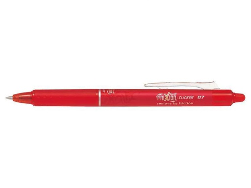[90142312 221169] Pilot Rollerball Frixion Clicker 0.7 mm Rot, Medium