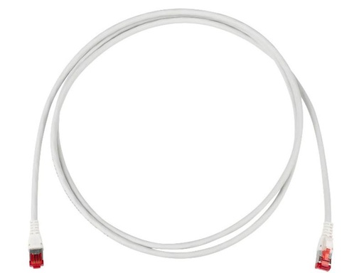 [90142346 1215592] R&amp;M Patchkabel  Cat 6A, S/FTP, 1 m, Grau