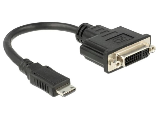 [90142354 328654] Delock Adapterkabel Mini-HDMI – DVI-D Schwarz