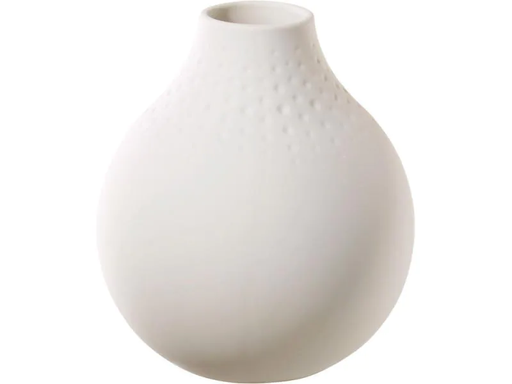 [90142804 757553] Villeroy &amp; Boch Vase Collier blanc Vase Perle No.3 Weiss
