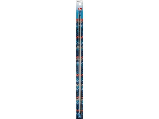 [90143083 1175078] Prym Stricknadeln 3.00 mm, Alu, 2 Stück, Grau