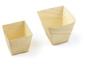 Sier Fingerfood-Schalen 4.5 x 4.5 x 4.5 cm, 50 Stück