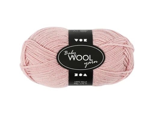 [90143248 1084458] Creativ Company Wolle Babygarn Merino 50 g 14/4 Rosa