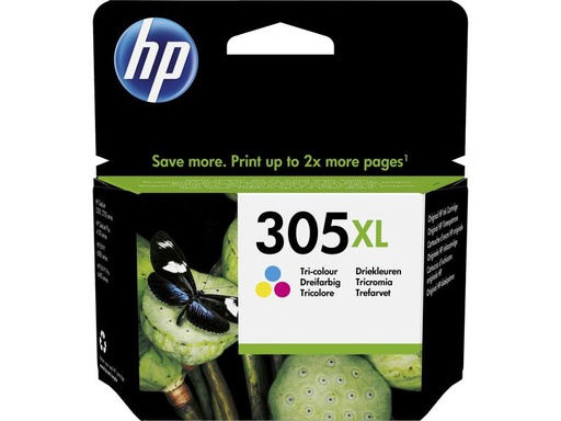 [90143565 1101680] HP Tinte Nr. 305XL (3YM63AE) Cyan/Magenta/Yellow