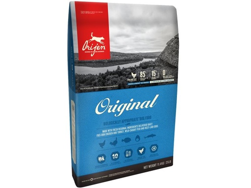 [90143590 1024537] Orijen Trockenfutter Dog Original mit Geflügel &amp; Fisch, 11.4 kg