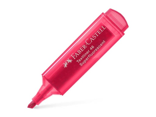 [90014356 924269] Faber-Castell Textmarker 1546 superfluorescent Rot