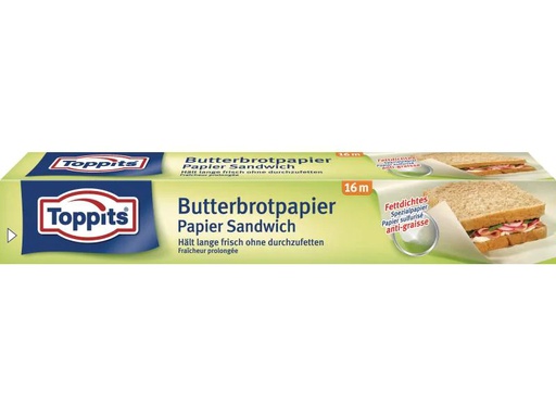 [90144165 305536] Toppits Butterbrotpapier 16 m