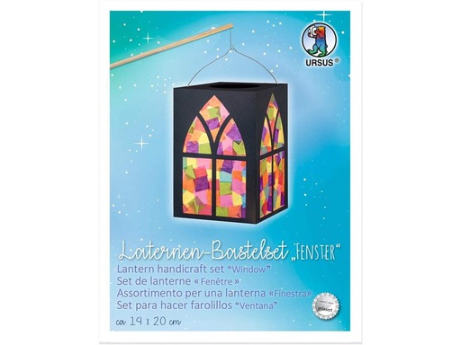 [90014397 1109718] URSUS Laternen-Bastelset Fenster