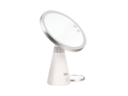 [90014407 1165113] Silk'n Kosmetikspiegel Music Mirror Weiss