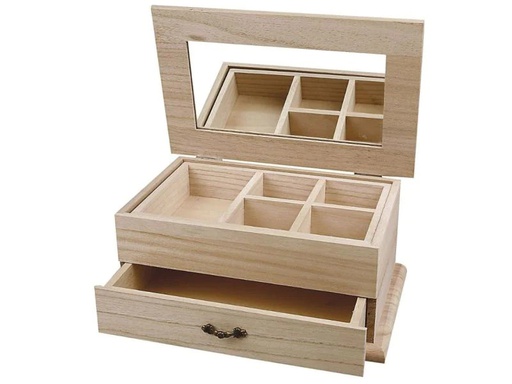 [90144418 931470] Creativ Company Holzartikel Schmuckbox