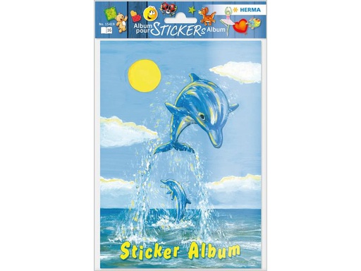 [90144508 1161023] Herma Stickers Motivsticker Der kleine Delfin 16 Stück