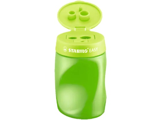 [90144584 1085343] STABILO Spitzer EASYsharpener 3 in 1 für Rechtshänder Grün