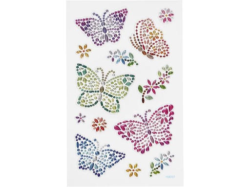 [90144682 1057950] Creativ Company Glitzersticker 15 x 16.5 cm 1 Blatt