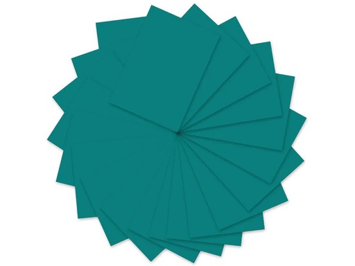 [90144730 1107505] URSUS Tonzeichenpapier A4, 130 g/m², 100 Blatt, Petrol