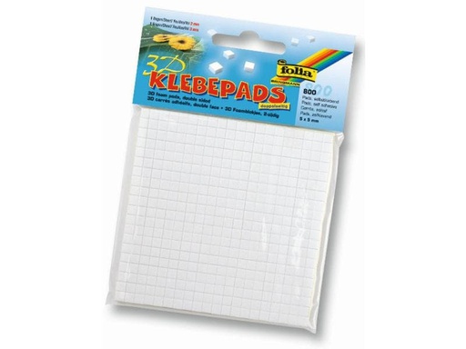 [90144814 627920] Folia Klebepad 400 x 2 mm, 400 x 3 mm gross 800 Stück