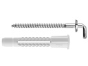 Tox-Dübel Hakendübel Pirat Lenny-L 6 x 41 mm 4 Stück