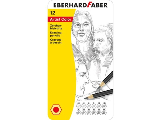 [90144970 1207279] Eberhard Faber Bleistift Artist Color 12-teilig