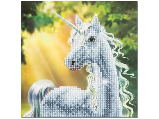 [90145017 1140276] CRAFT Buddy Bastelset Crystal Art Card Sunshine Unicorn
