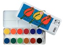 Talens Wasserfarbe Deckend 12er Set, Mehrfarbig