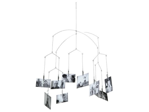 [90145096 1124756] Kikkerland Fotohalter Mobile für 10 Fotos