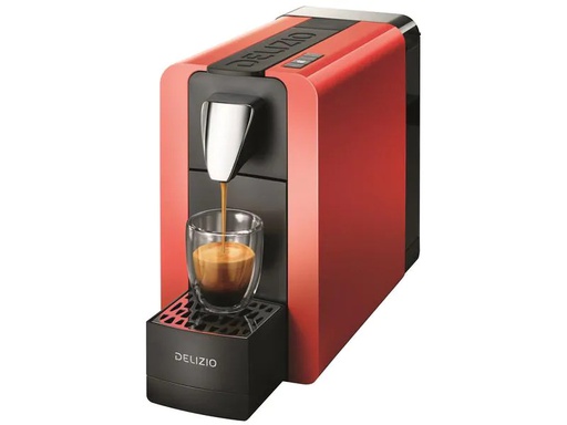 [90145097 1170166] Delizio Kapselmaschine Compact One II Rot
