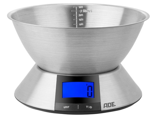 [90145220 587099] ADE Küchenwaage Hanna Chrom/Silber