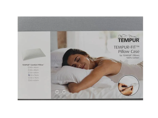 [90014502 1091235] Tempur Kopfkissenbezug Comfort Cloud / Traditional Weiss