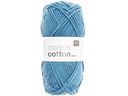Rico Design Wolle Creative Cotton Aran 50 g, Blau
