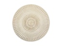 Zeller Present Tischset Cut out Ø 41 cm, Gold