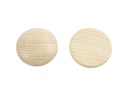 Creativ Company Holzkleinteile Ø 3 cm Holzknöpfe, 150 Stück