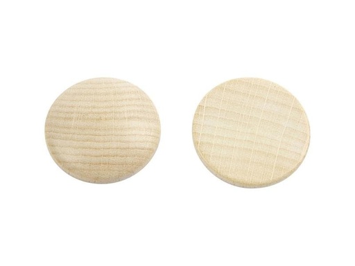 [90145885 672609] Creativ Company Holzkleinteile Ø 3 cm Holzknöpfe, 150 Stück