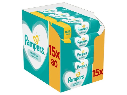 [90145890 902239] Pampers Feuchttücher Sensitive Giga Pack