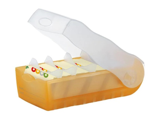 [90146054 1014598] HAN Karteibox Croco A8 Orange