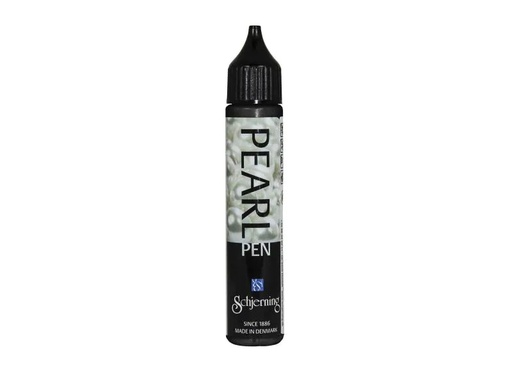 [90146111 1047331] Schjerning Perlentropfenfarbe Pearl Pen 28 ml, Schwarz